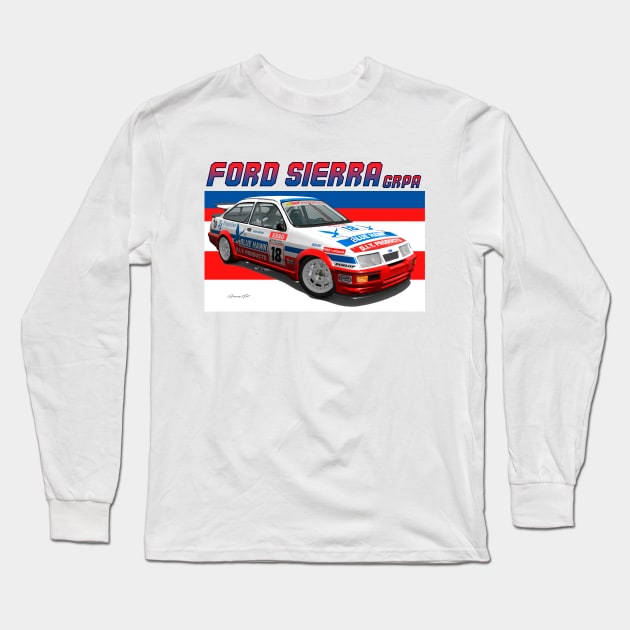 GrA Ford Sierra RS Cosworth Long Sleeve T-Shirt by PjesusArt